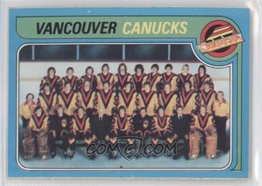 1979-80 O-Pee-Chee - [Base] #259 - Vancouver Canucks Team