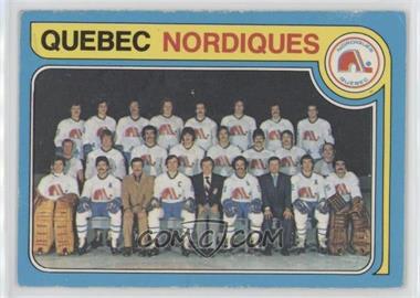 1979-80 O-Pee-Chee - [Base] #261 - Quebec Nordiques Team [Good to VG‑EX]