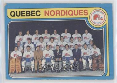 1979-80 O-Pee-Chee - [Base] #261 - Quebec Nordiques Team [Good to VG‑EX]