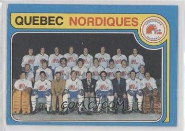 1979-80 O-Pee-Chee - [Base] #261 - Quebec Nordiques Team [Good to VG‑EX]