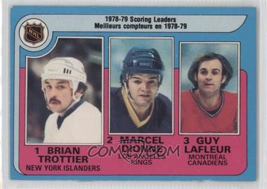 1979-80 O-Pee-Chee - [Base] #3 - Marcel Dionne, Bryan Trottier, Guy Lafleur [Good to VG‑EX]