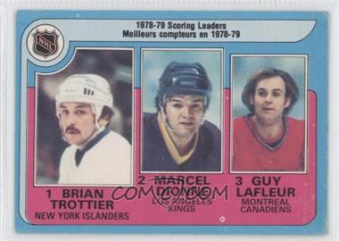 1979-80 O-Pee-Chee - [Base] #3 - Marcel Dionne, Bryan Trottier, Guy Lafleur [Good to VG‑EX]