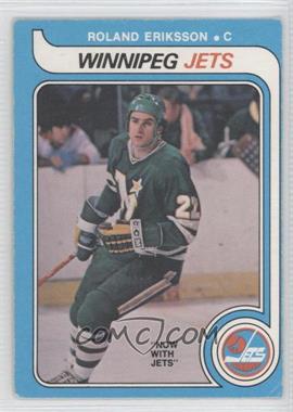 1979-80 O-Pee-Chee - [Base] #350 - Roland Eriksson [Good to VG‑EX]