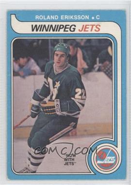 1979-80 O-Pee-Chee - [Base] #350 - Roland Eriksson [Good to VG‑EX]