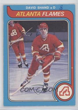 1979-80 O-Pee-Chee - [Base] #394 - Dave Shand [Poor to Fair]