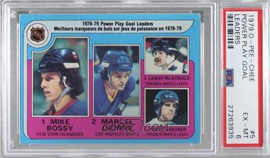 1979-80 O-Pee-Chee - [Base] #5 - Marcel Dionne, Lanny McDonald, Paul Gardner, Mike Bossy [PSA 6 EX‑MT]