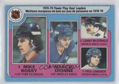 1979-80 O-Pee-Chee - [Base] #5 - Marcel Dionne, Lanny McDonald, Paul Gardner, Mike Bossy [Good to VG‑EX]