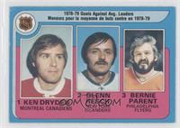 Ken Dryden, Glenn Resch, Bernie Parent [Poor to Fair]