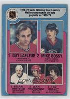 Jean Pronovost, Ted Bulley, Guy Lafleur, Mike Bossy, Bryan Trottier [Poor …