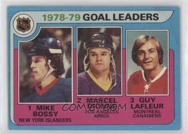 1979-80 Topps - [Base] #1 - League Leaders - Mike Bossy, Marcel Dionne, Guy Lafleur [Good to VG‑EX]