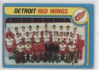Team Checklist - Detroit Red Wings Team [Poor to Fair]