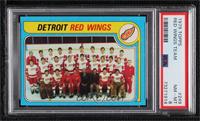 Team Checklist - Detroit Red Wings Team [PSA 8 NM‑MT]