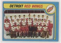 Team Checklist - Detroit Red Wings Team [Good to VG‑EX]