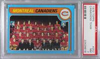 Team Checklist - Montreal Canadiens Team [PSA 7 NM]