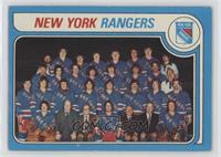 Team Checklist - New York Rangers Team [Poor to Fair]