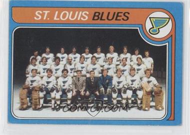 1979-80 Topps - [Base] #257 - Team Checklist - St. Louis Blues Team