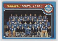 Team Checklist - Toronto Maple Leafs Team [Poor to Fair]