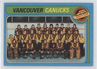 1979-80 Topps - [Base] #259 - Team Checklist - Vancouver Canucks Team [Poor to Fair]