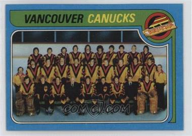 1979-80 Topps - [Base] #259 - Team Checklist - Vancouver Canucks Team