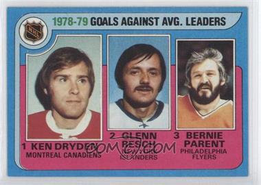 1979-80 Topps - [Base] #6 - League Leaders - Ken Dryden, Glenn Resch, Bernie Parent