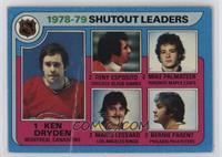 League Leaders - Ken Dryden, Tony Esposito, Mike Palmateer, Mario Lessard, Bern…