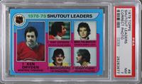 League Leaders - Ken Dryden, Tony Esposito, Mike Palmateer, Mario Lessard, Bern…