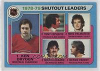 League Leaders - Ken Dryden, Tony Esposito, Mike Palmateer, Mario Lessard, Bern…