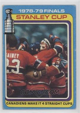 1979-80 Topps - [Base] #83 - Canadiens Make It 4 Straight Cups [Poor to Fair]