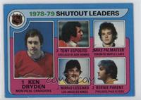 League Leaders - Ken Dryden, Tony Esposito, Mike Palmateer, Mario Lessard, Bern…