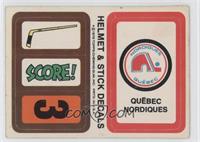 Quebec Nordiques (Personalized Trading Card Offer) [Good to VG‑…