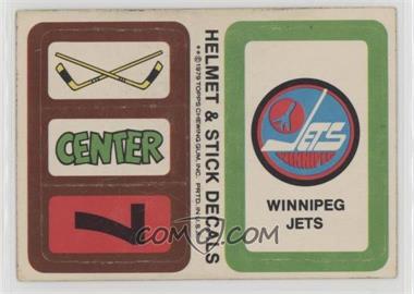 1979-80 Topps - Stickers #_WIJE.1 - Winnipeg Jets (Personalized Trading Card Offer) [Good to VG‑EX]