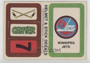 1979-80 Topps - Stickers #_WIJE.1 - Winnipeg Jets (Personalized Trading Card Offer) [Good to VG‑EX]