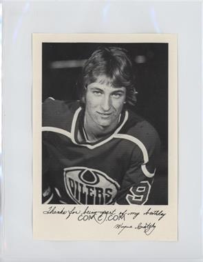 1979 Edmonton Oilers Wayne Gretzky Birthday Team Issue - [Base] #_WAGR - Wayne Gretzky [Poor to Fair]
