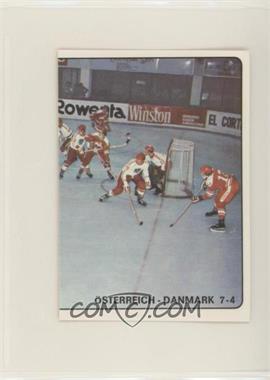 1979 Panini Hockey '79 Stickers - [Base] #325 - Austria - Denmark 7-4