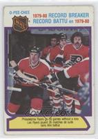 1979-80 Record Breaker - Philadelphia Flyers Team [Good to VG‑E…