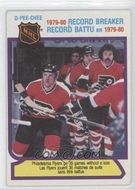 1980-81 O-Pee-Chee - [Base] #1 - 1979-80 Record Breaker - Philadelphia Flyers Team