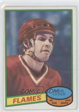 1980-81 O-Pee-Chee - [Base] #124 - Don Lever [Good to VG‑EX]