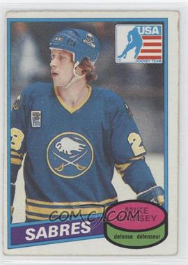 1980-81 O-Pee-Chee - [Base] #127 - Mike Ramsey [Noted]