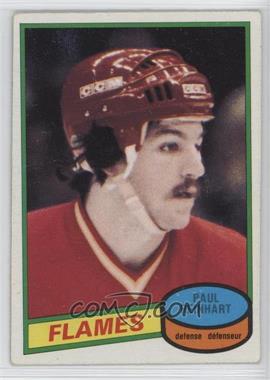 1980-81 O-Pee-Chee - [Base] #157 - Paul Reinhart