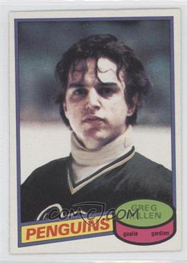 1980-81 O-Pee-Chee - [Base] #158 - Greg Millen