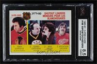 League Leaders - Tony Esposito, Gerry Cheevers, Bob Sauve, Rogatien Vachon [KSA…