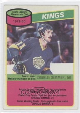 1980-81 O-Pee-Chee - [Base] #171 - Charlie Simmer