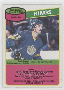 1980-81 O-Pee-Chee - [Base] #171 - Charlie Simmer