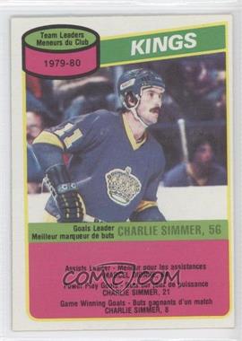 1980-81 O-Pee-Chee - [Base] #171 - Charlie Simmer