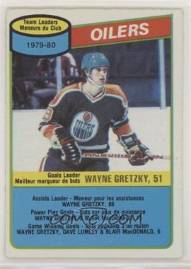 1980-81 O-Pee-Chee - [Base] #182 - Wayne Gretzky