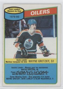 1980-81 O-Pee-Chee - [Base] #182 - Wayne Gretzky