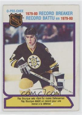 1980-81 O-Pee-Chee - [Base] #2 - 1979-80 Record Breaker - Ray Bourque