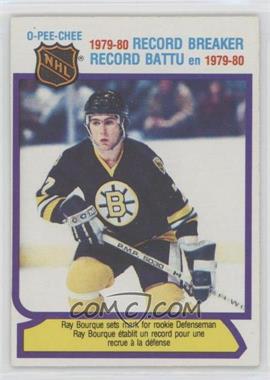 1980-81 O-Pee-Chee - [Base] #2 - 1979-80 Record Breaker - Ray Bourque