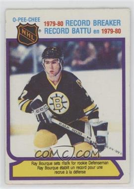 1980-81 O-Pee-Chee - [Base] #2 - 1979-80 Record Breaker - Ray Bourque