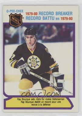 1980-81 O-Pee-Chee - [Base] #2 - 1979-80 Record Breaker - Ray Bourque